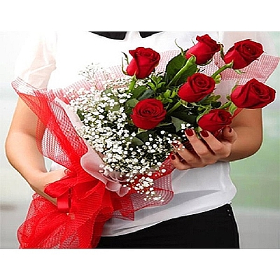 7 adet glden oluan buket